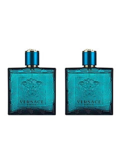فيرزاتشي مجموعة من 2 ماء تواليت إيروس 100 مل 2 Eros EDT 100ملليلتر  - Image 1