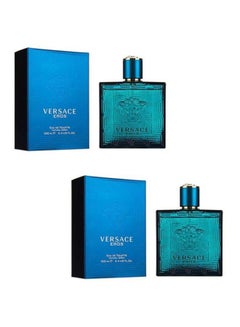 فيرزاتشي مجموعة من 2 ماء تواليت إيروس 100 مل 2 Eros EDT 100ملليلتر  - Image 2