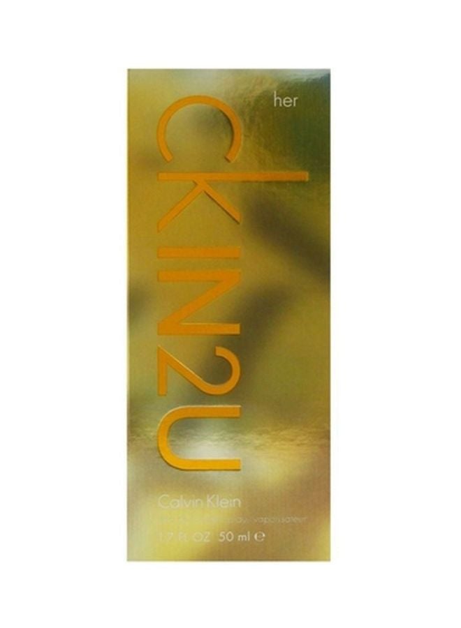 CALVIN KLEIN - CKIN2U EDT 50ml - Image 1