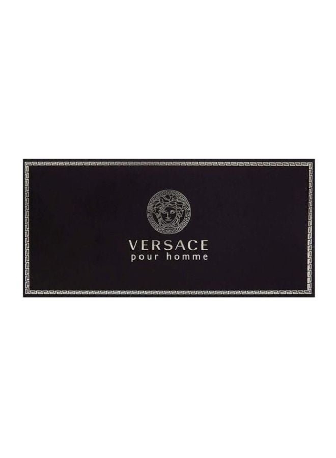 VERSACE - Pour Homme Gift Set Miniature 5, Hair And Body Shampoo 25, 1x After Shave Balm 25ml - Image 1