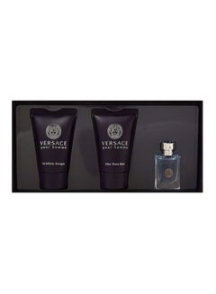 VERSACE Pour Homme Gift Set Miniature 5, Hair And Body Shampoo 25, 1x After Shave Balm 25ml  - Image 5
