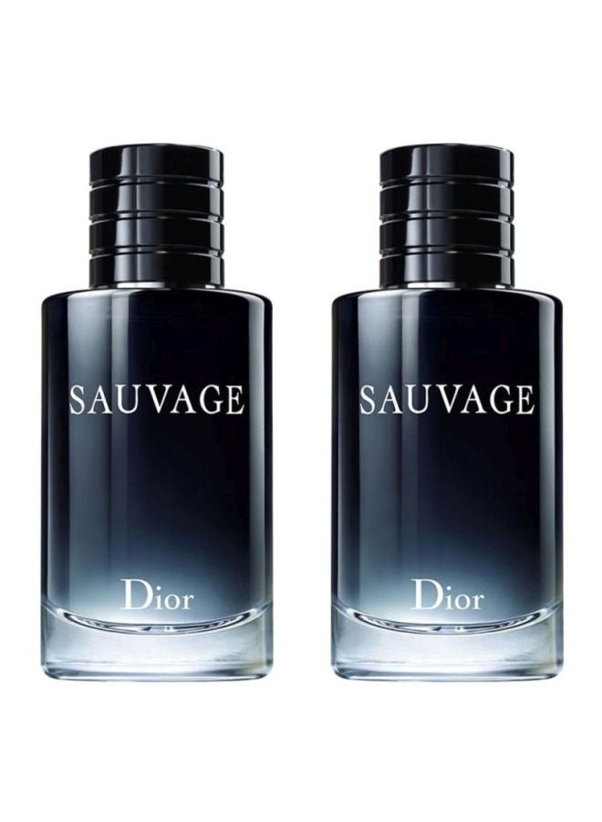 ديور مجموعة من عبوتي EDT سوفاج 120ملليلتر - Image 1