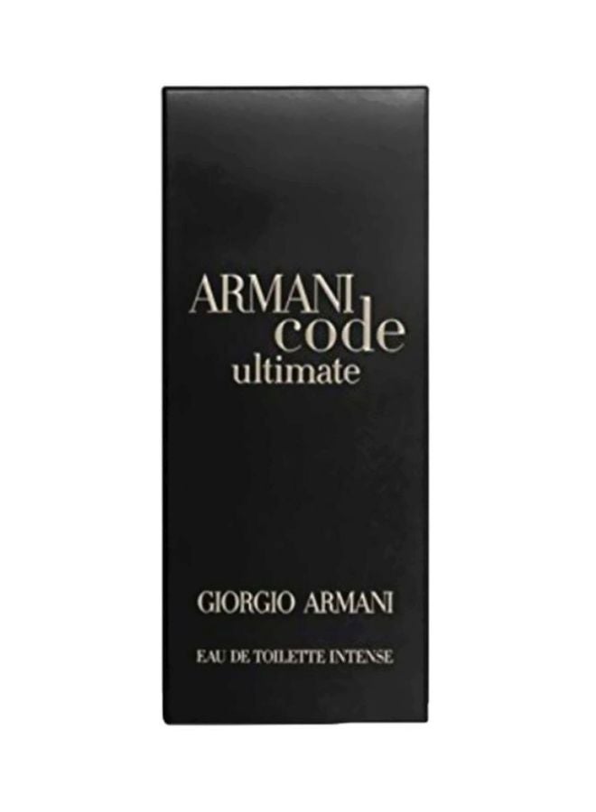 GIORGIO ARMANI - Armani Code Ultimate EDT 50ml - Image 1