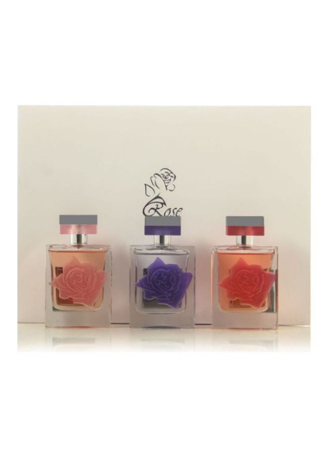 العربية للعود طقم عطور روز كوليكشن EDP مكون من 3 قطع 3x75ملليلتر - Image 2