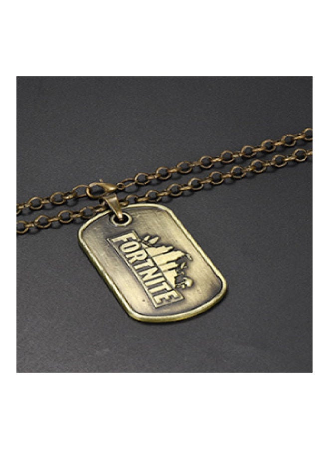 Lucky Bronze Medallion Necklace - Image 3