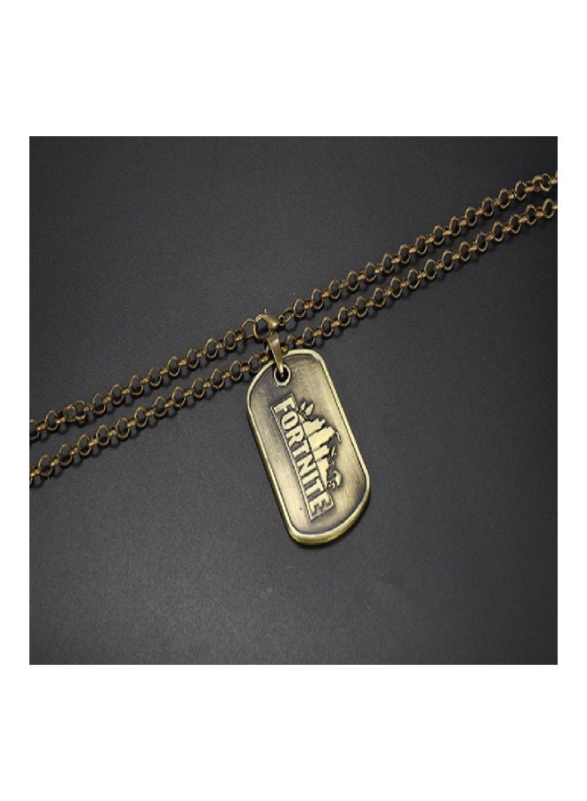 Lucky Bronze Medallion Necklace - Image 4