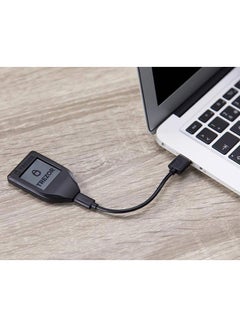 تريزور كابل USB موديل T مع منفذ USB-C. أسود/أبيض  - Image 5