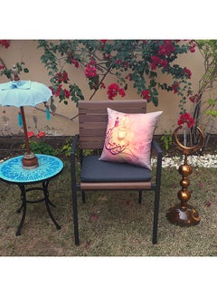 ألوان غطاء وسادة بعبارة "رمضان كريم" متعدد الألوان 40x40سم  - Image 4