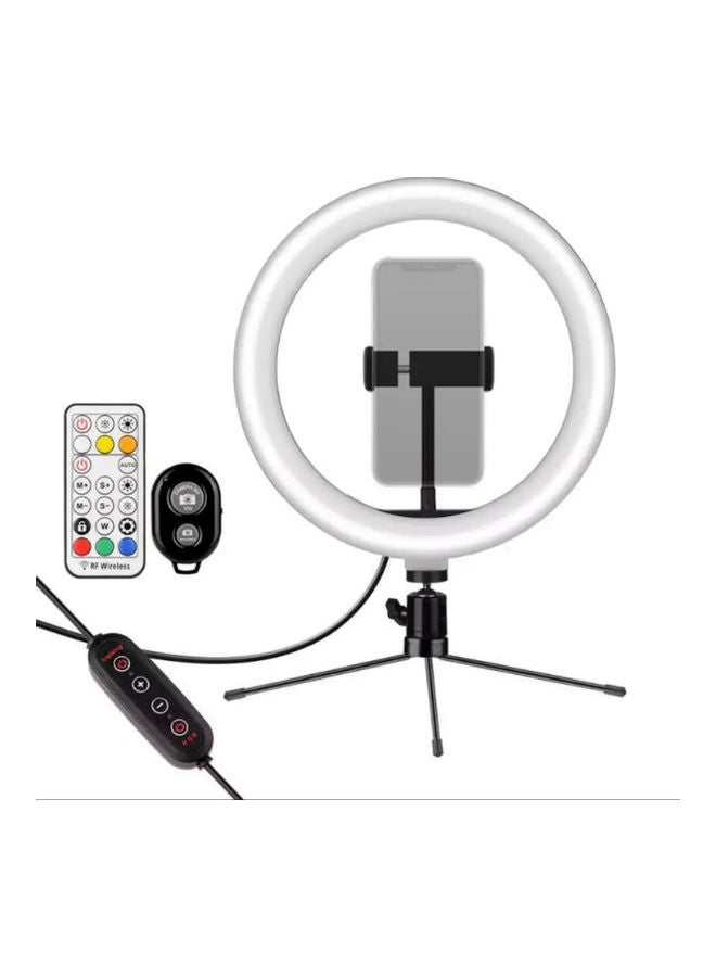 Soft Ring Light With Phone Holder Black  - Image 3