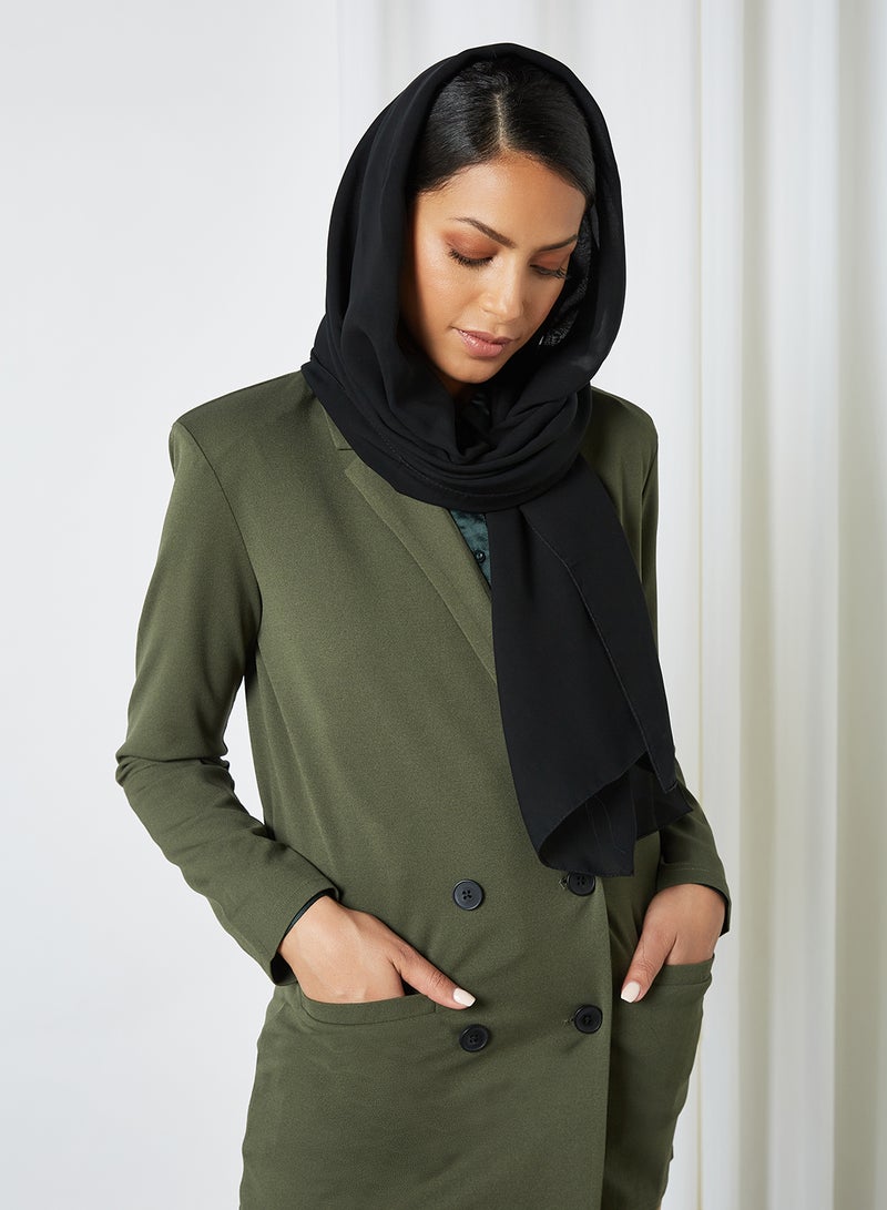 Jacqueline de Yong Double Breasted Blazer Deep Depths  - Image 1