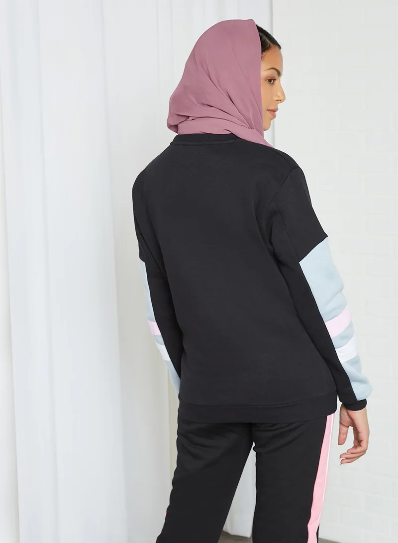 Ellesse Logo Sweatshirt Black