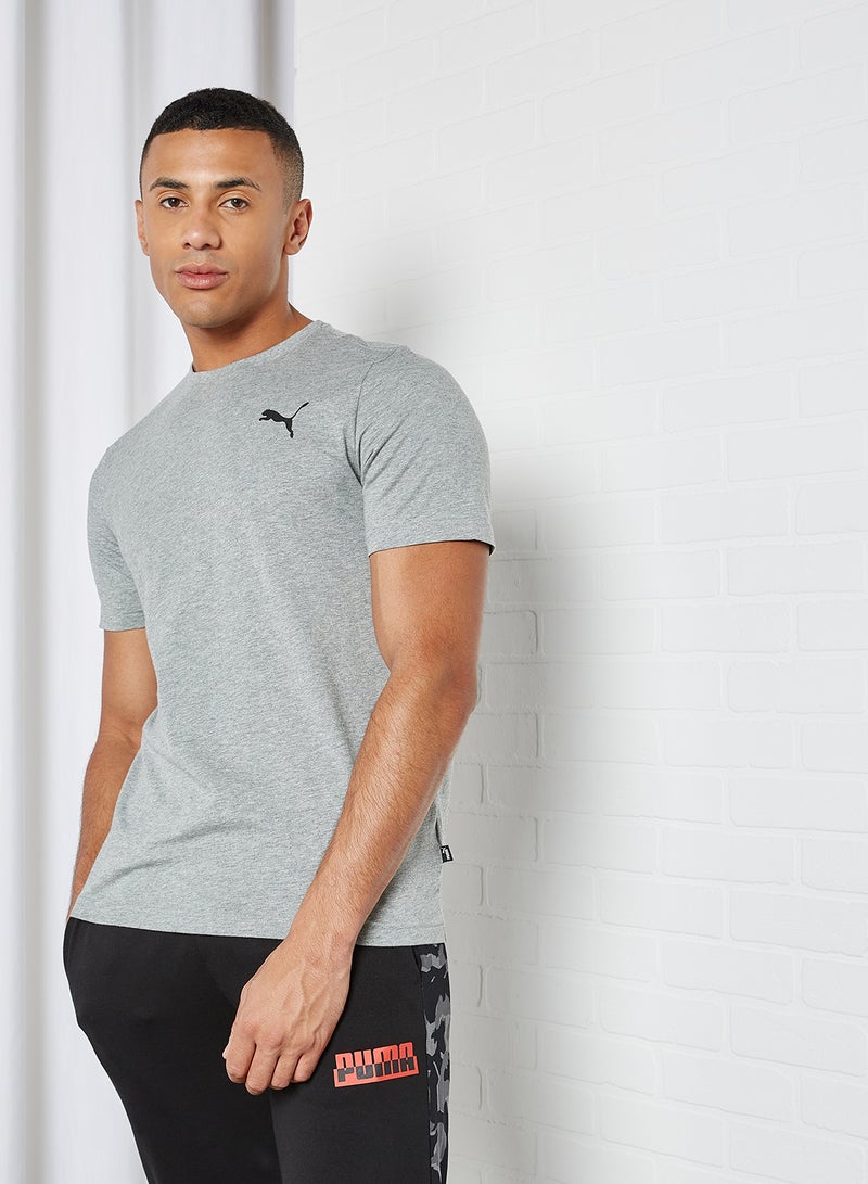 PUMA Essential Small Logo T-Shirt Grey  - Image 1