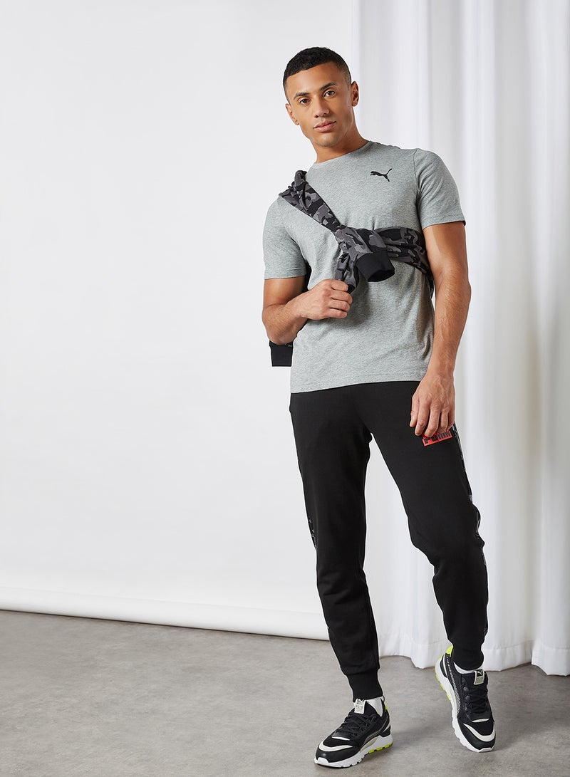 PUMA Essential Small Logo T-Shirt Grey  - Image 3