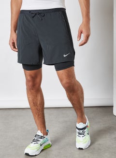 Flex Stride Run Division Shorts Black