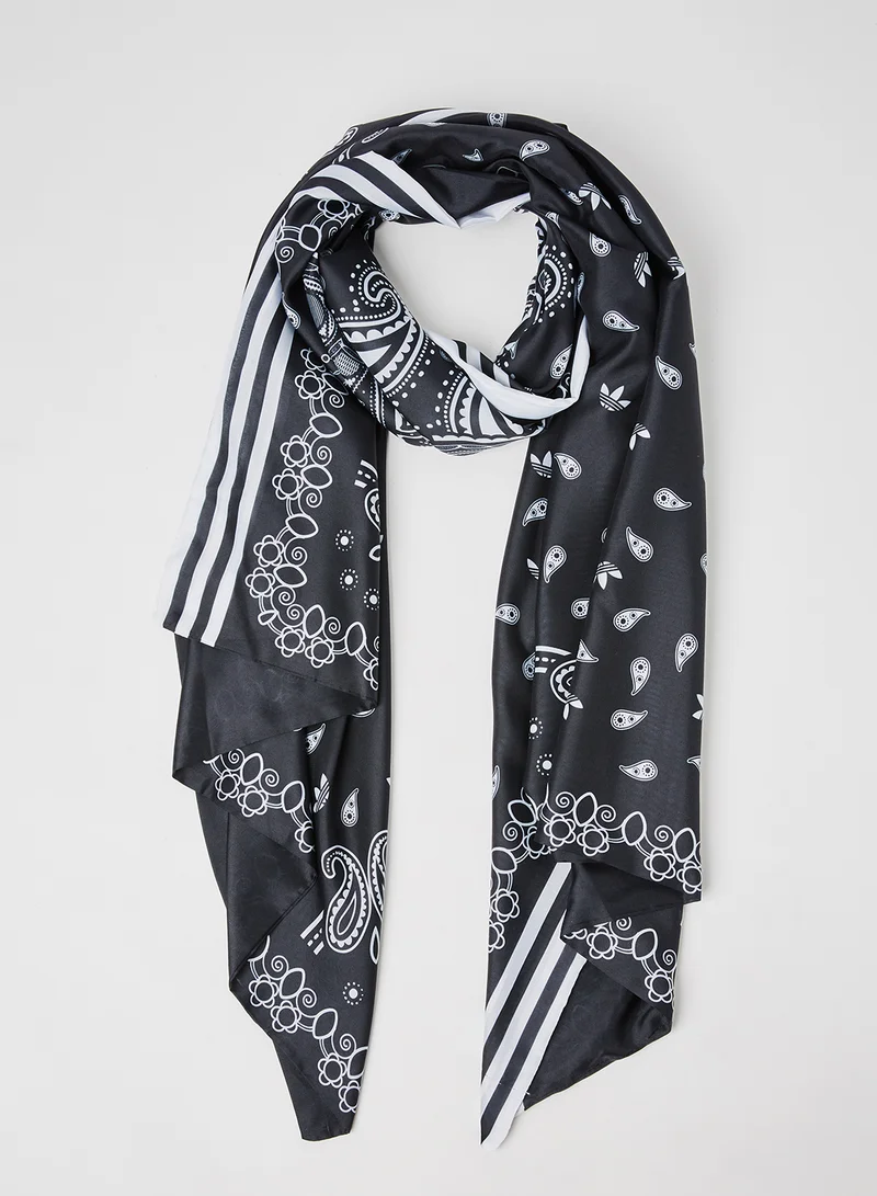 adidas Originals Logo Detailed Head Scarf