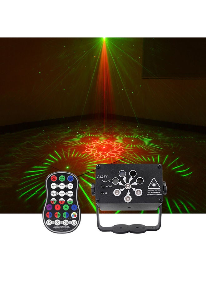 Generic - LED Disco Light with Remote Control Black/White - Image 1