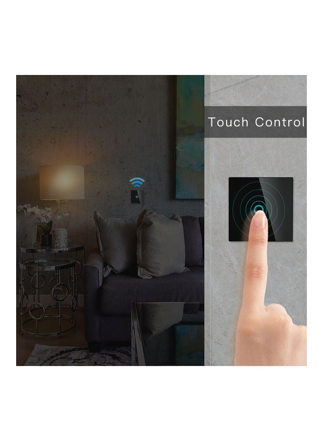 Smart Light Switch with Wifi Remote APP and Voice Control- 3 Gang Black - Image 4