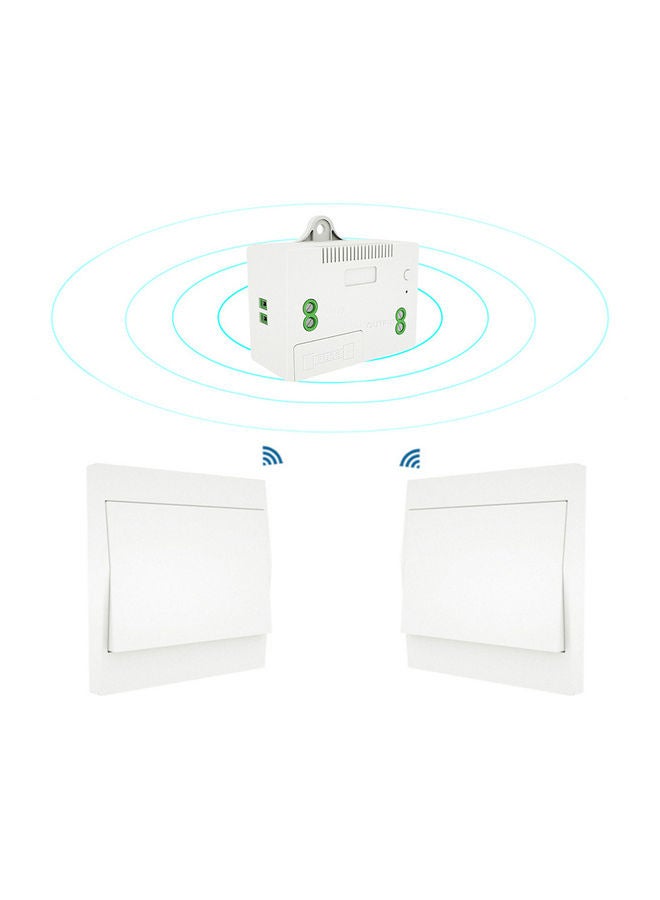 Wireless Light Switch and Receiver Kit White  - Image 1