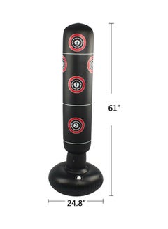 Generic Inflatable Punching Bag Free Standing 61x24.8cm 61x24.8cm  - Image 3