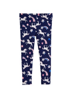 Navy Blue/White