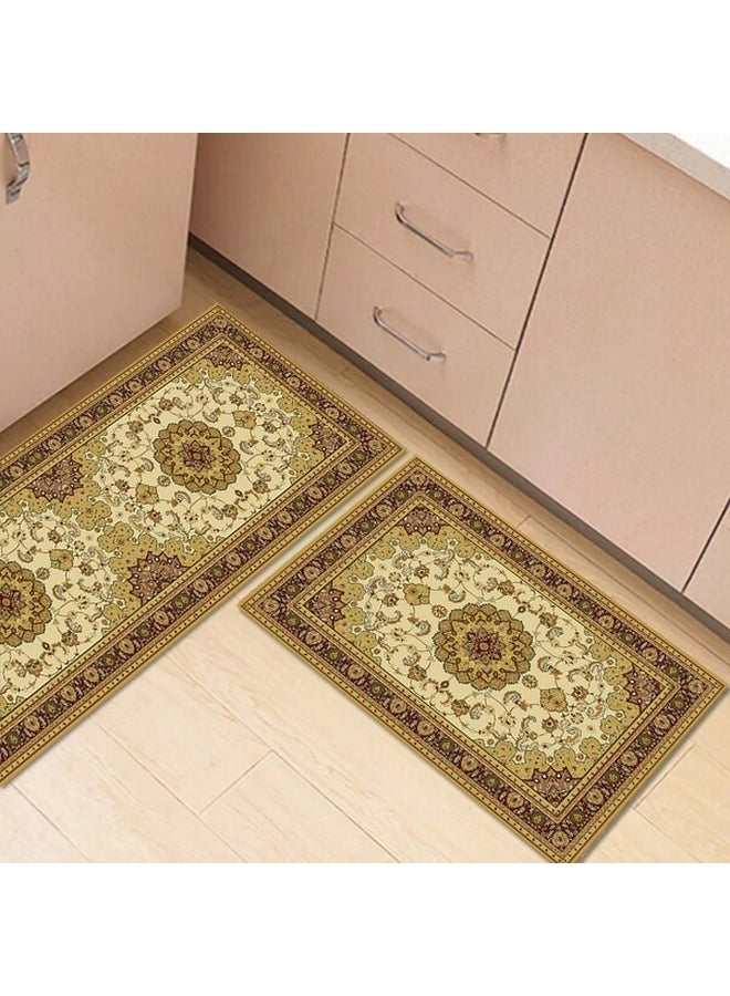 1-Piece Vintage Anti-Slip Carpet Multicolour 50 x 160cm - Image 2