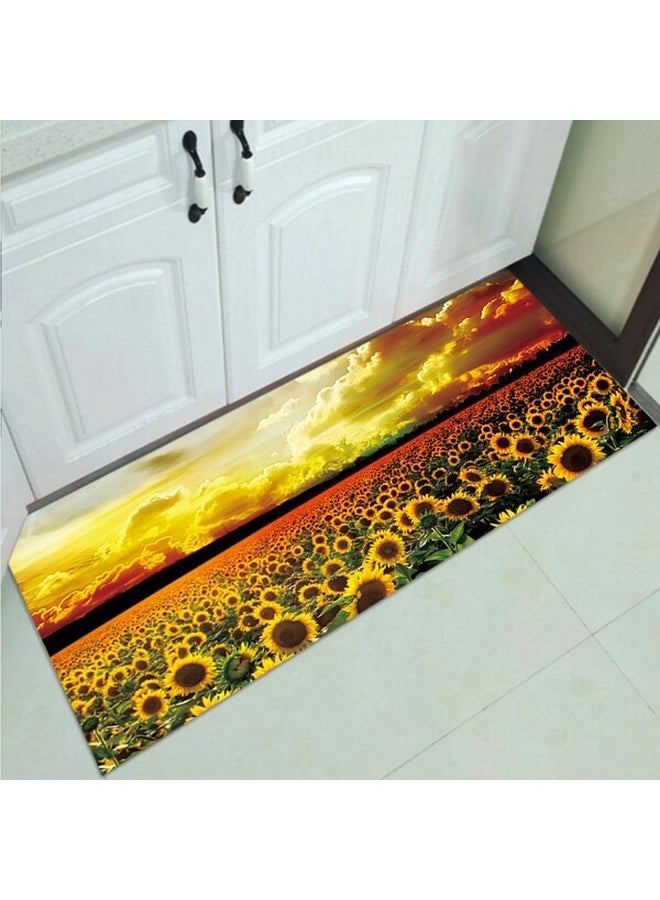1-Piece Vintage Anti-Slip Carpet Multicolour 40 x 120cm - Image 1
