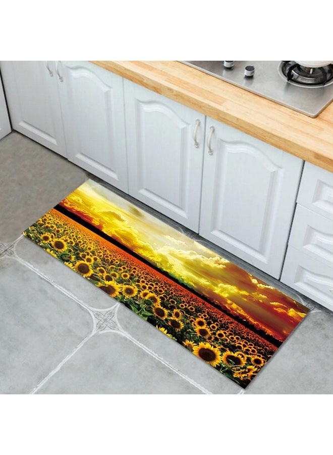 1-Piece Vintage Anti-Slip Carpet Multicolour 40 x 120cm - Image 2