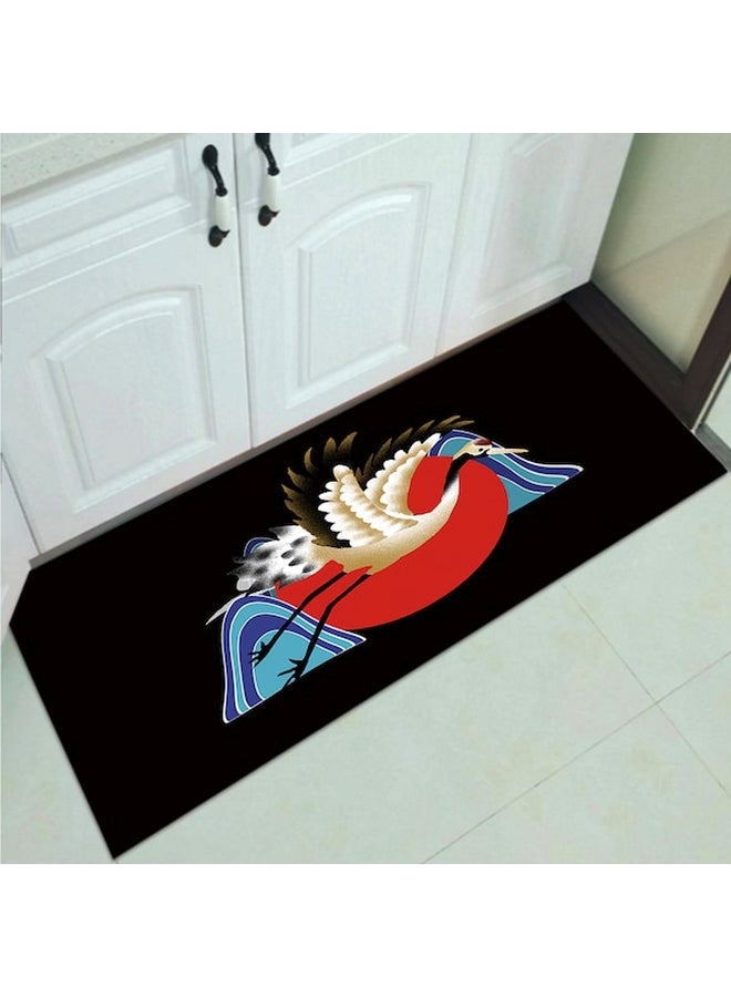 Colour Block Anti-Slip Carpet Multicolour 40 x 120cm - Image 3