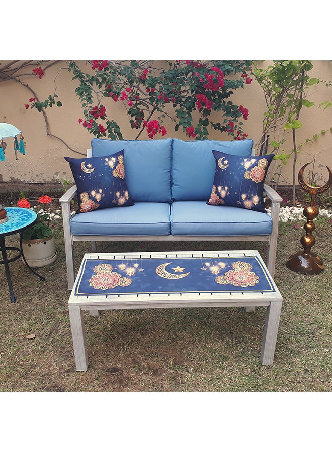 Alwan Ramadan Table Runner Multicolour 90x35cm - Image 2