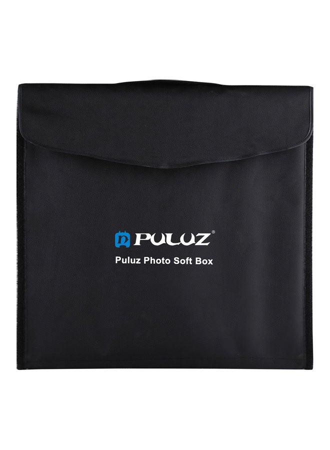 PULUZ 6-Piece Portable Studio Soft Box And Background Kit Multicolour  - Image 4