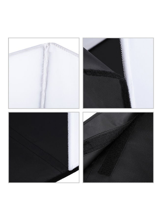 PULUZ 6-Piece Portable Studio Soft Box And Background Kit Multicolour  - Image 5
