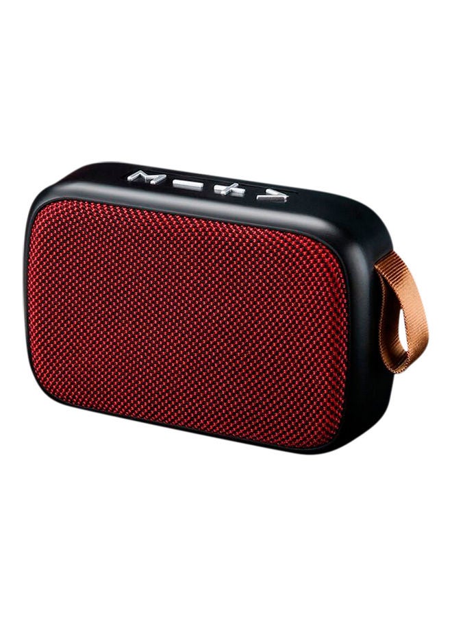 Portable Wirelessly BT Sound Box Red - Image 1