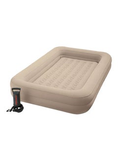 INTEX Travel Comfort Airbed Beige 168x25x107cm  - Image 1