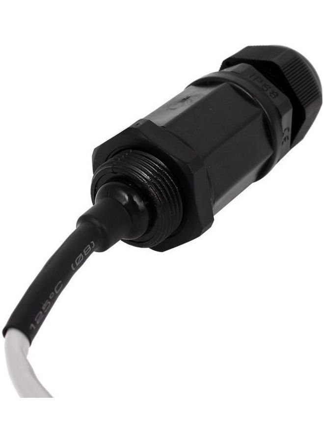 Ethernet LAN RJ45 Waterproof Connector Black - Image 4
