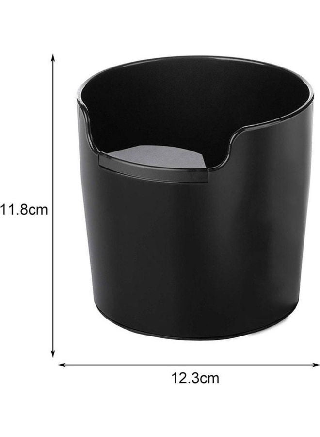 Generic - Espresso Dump Bin Black 12x11cm - Image 1