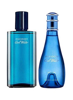Set of Cool Water Deo Men And Cool Water Deo Women 175ml