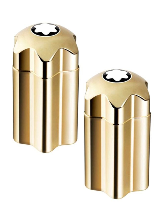 MONTBLANC Set Of 2 Emblem Absolu EDT 2x100ml - Image 1