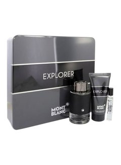 MONTBLANC 3-Piece Explorer Gift Set EDP (100 Ml, 7.5 Ml), After Shave Balm 100ml  - Image 3
