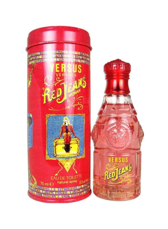 VERSACE Red Jeans EDT 75 ml  - Image 2