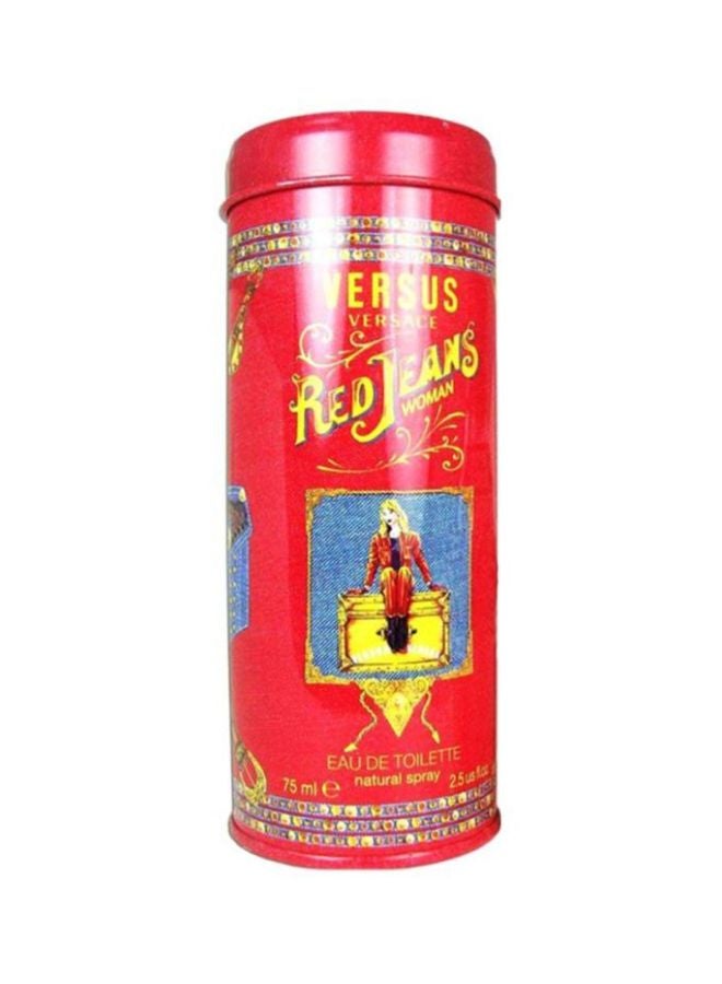 VERSACE Red Jeans EDT 75 ml  - Image 3