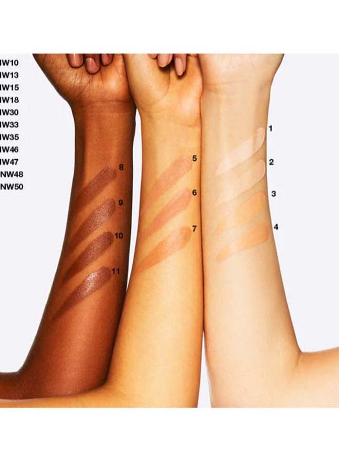 ماك كريم أساس أستوديو فكس السائل بعامل وقاية من الشمس 15 لون NW 46 - Image 5