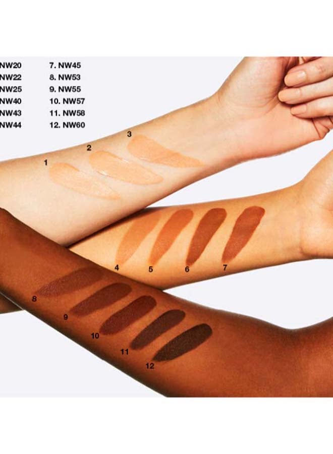 ماك كريم أساس أستوديو فكس السائل بعامل وقاية من الشمس 15 رقم NW 53 - Image 5