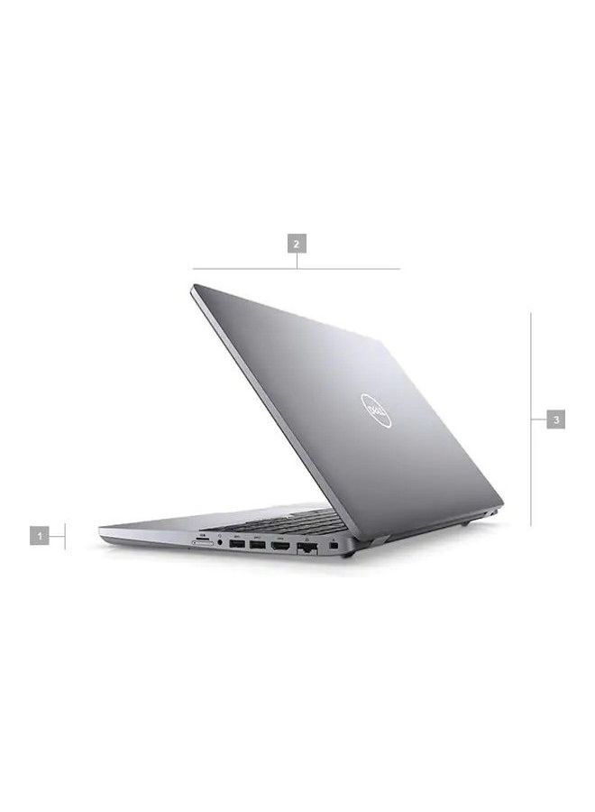 DELL - Latitude-5510 (Upgraded Version) Laptop With 15.6 inch Full HD Display intel core_i7 10810U,8GB ddr4 1TB VGS RX640/Windows 10 English Silver - Image 1