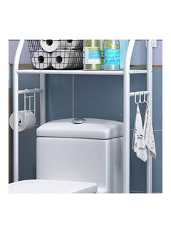 3 Shelf Towel Storage Rack Organizer Over The Toilet Bathroom Space Saver White 50 X 25 X 160cm - v1613883297/N44641055A_6