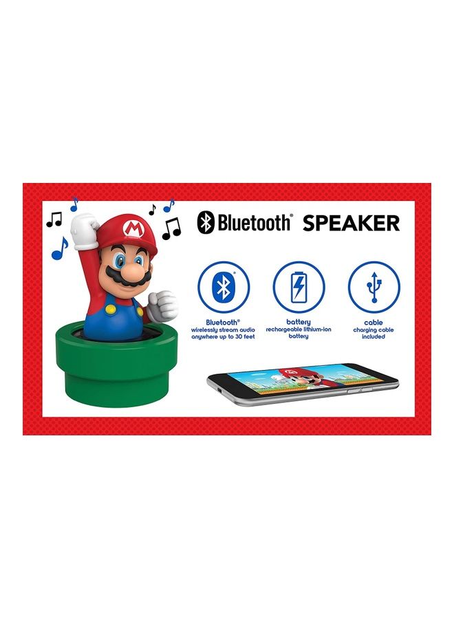 eKids Super Mario Bros Wireless Speaker Multicolour - Image 2