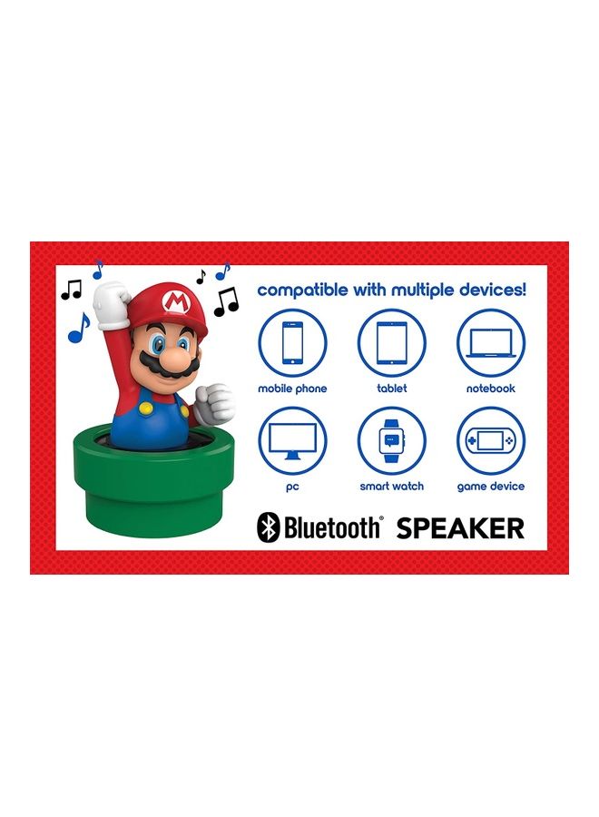 eKids Super Mario Bros Wireless Speaker Multicolour - Image 3