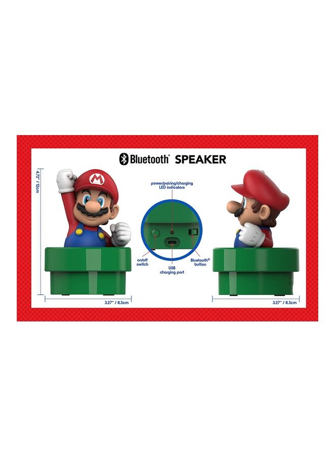 eKids Super Mario Bros Wireless Speaker Multicolour - Image 4