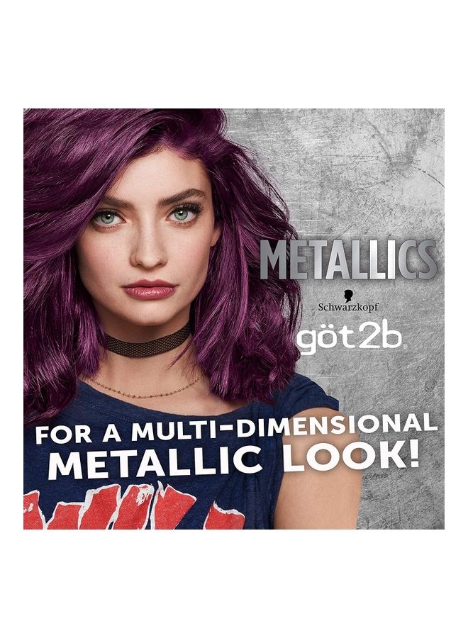 Got2b Metallics Amethyst Chrome Hair Colour Metallics Amethyst Chrome - Image 3