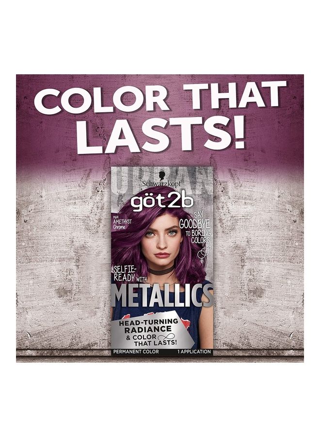 Got2b Metallics Amethyst Chrome Hair Colour Metallics Amethyst Chrome - Image 4