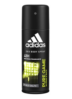 Adidas Pure Game Deodorant Body Spray Multicolour 150ml  - Image 1